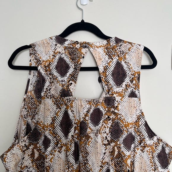 ✨ Anthropologie Snake Print Maxi Dress - Picture 7 of 11